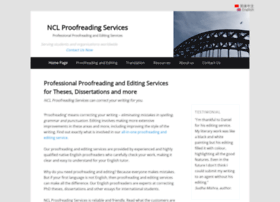 nclproofreadingservices.co.uk
