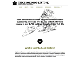 neighborhoodrestore.org