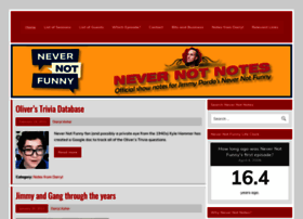 nevernotnotes.com