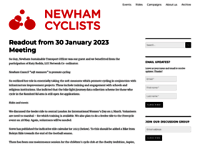 newhamcyclists.org.uk