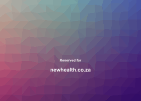 newhealth.co.za