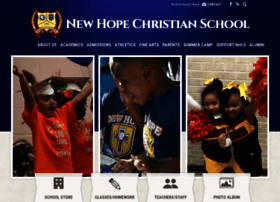 newhope-christianschool.org