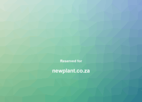 newplant.co.za