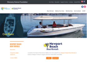 newportbeachboatrentals.com