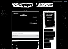 newspaperblackout.com