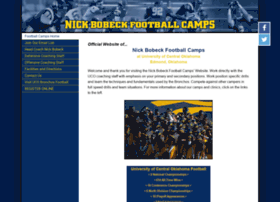 nickbobeckfootballcamps.com