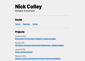 nickcolley.co.uk