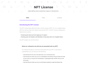 niftylicense.org