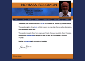 normansolomon.info