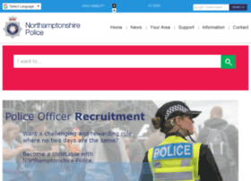 northants.police.uk