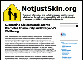 notjustskin.org