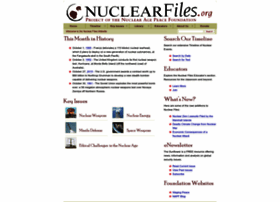 nuclearfiles.org