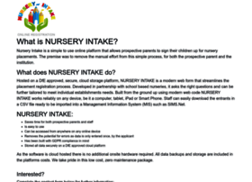 nurseryintake.co.uk