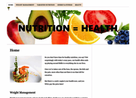 nutritionequalshealth.com