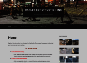 oakleyconstruction.net