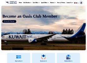 oasisclub.kuwaitairways.com