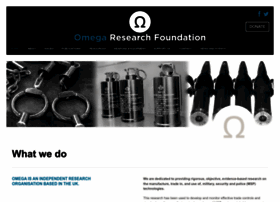 omegaresearchfoundation.org