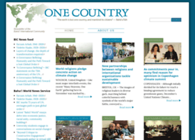 onecountry.org