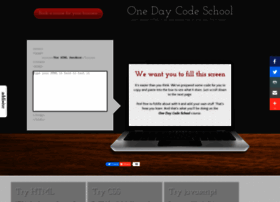 onedaycodeschool.com