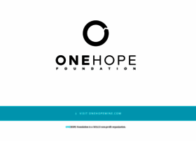 onehopefoundation.org