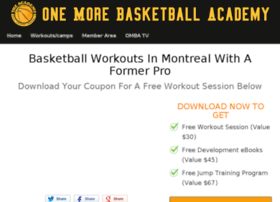 onemorebasketballacademy.com