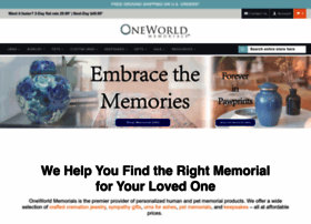 oneworldmemorials.com