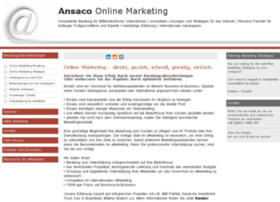 online-marketing-beratung-ansaco.de