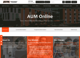 online.aum.edu