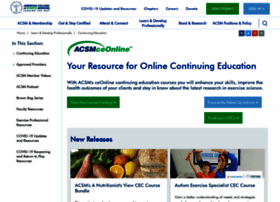 onlinelearning-acsm.org