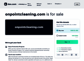 onpointcleaning.com