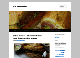 onsandwiches.com
