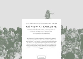 onviewatradcliffe.org