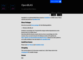 openblas.net