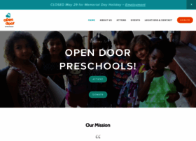 opendoorpreschool.org