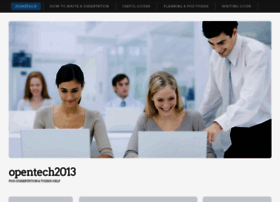 opentech2013.org