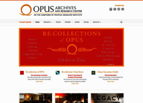 opusarchives.org