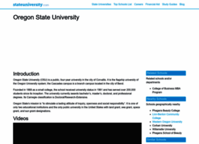 oregon.stateuniversity.com