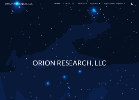 orionresearch.net