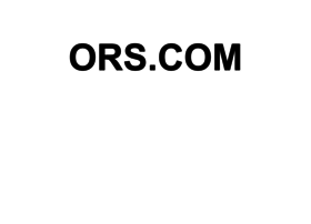 ors.com