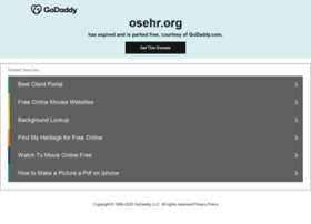 osehr.org
