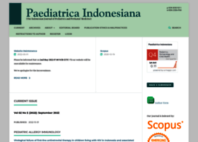 paediatricaindonesiana.org