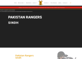 pakistanrangerssindh.org