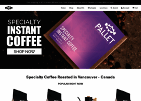 palletcoffeeroasters.com