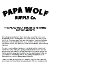 papawolfsupplyco.com