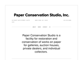 paperconservationstudio.com
