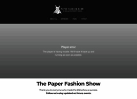 paperfashionshow.com