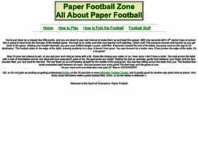 paperfootballzone.com