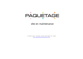 paquetage.com
