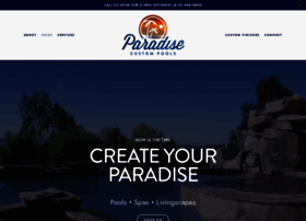 paradisecustompools.com
