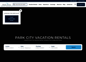 parkcityvacationrentals.com